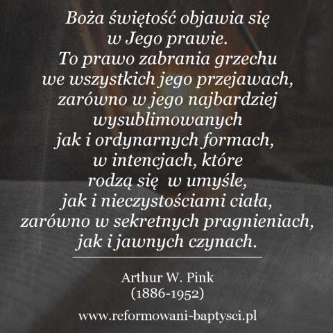 Reformowani Baptyści Zielona Góra:  Boża świętość objawia się w Jego prawie